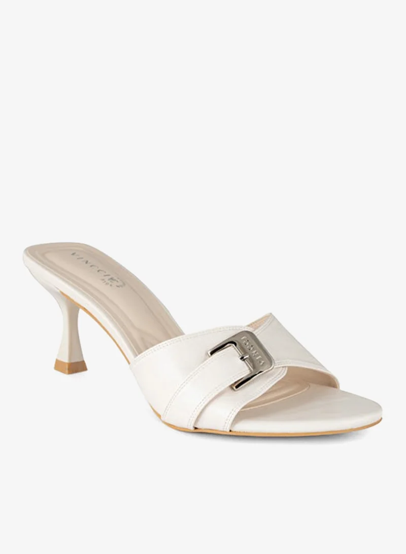 Vincci Women One Strap Mid Heel Sandals