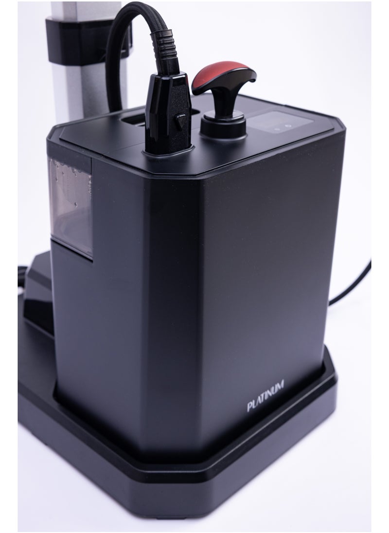 Platinum - Platinum GS-9000B Garment Steamer High-Performance Turbo Steam, 2450 Watts, 2.9 L, Black - Image 1