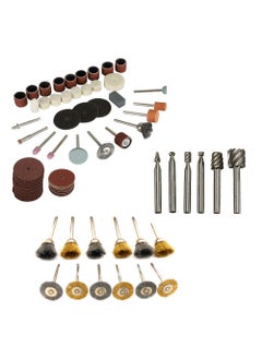 Digital Craft Digital Craft Rotary Tool Accessories Kit Mini Drill Bit Set with 32mm Mandrel in Electric Drill with 105Pc Rotary Tool Set 12Pc Wire Brush 6pc HSS Rotary Burs  - Image 1