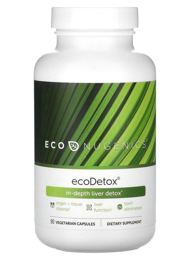 EcoNugenics EcoDetox 90 Vegetarian Capsules