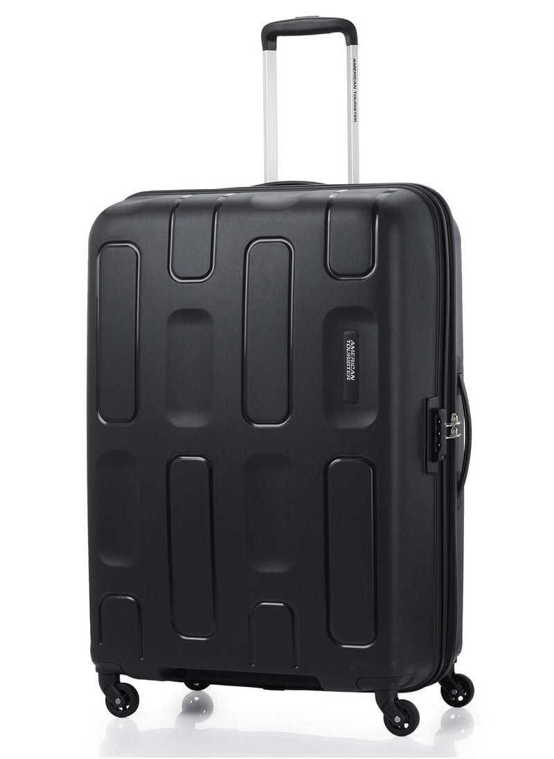 AMERICAN TOURISTER Ellipso Spinner 79 cm TSA Luggage Durable Hard Shell Suitcase Black travel trolly Bag  - Image 1