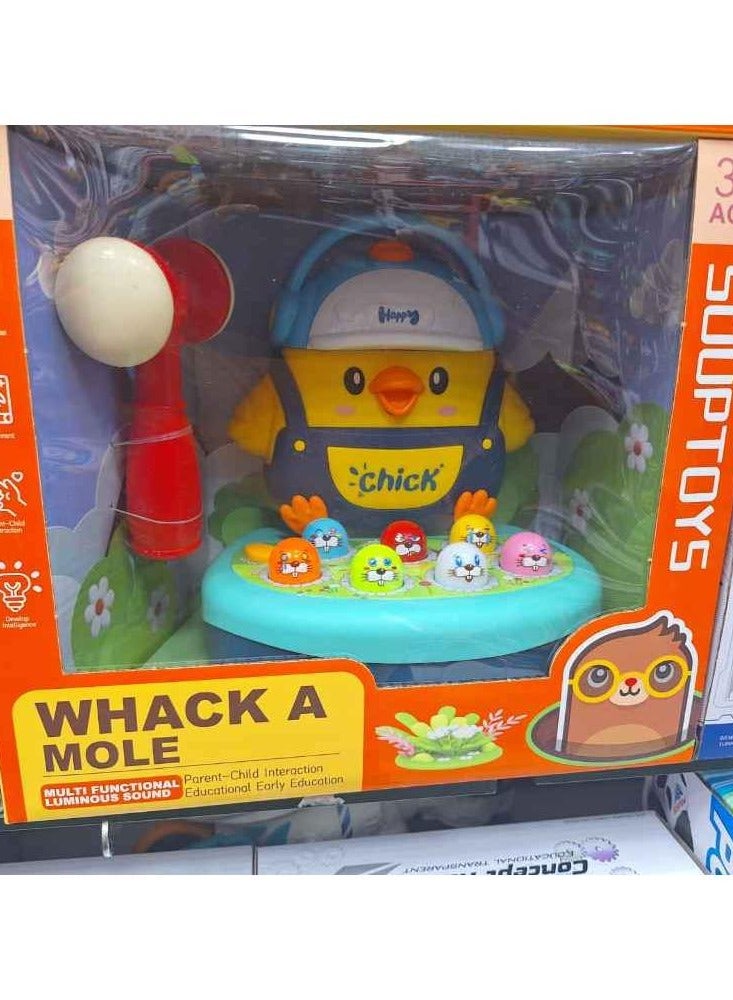 Electric Music Whack-A-Mole Pounding Toy