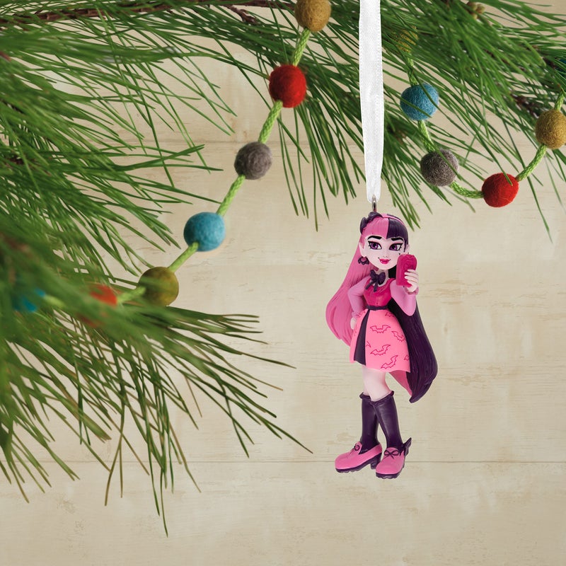 Hallmark Mattel Monster High Draculaura Christmas Ornament - Image 5