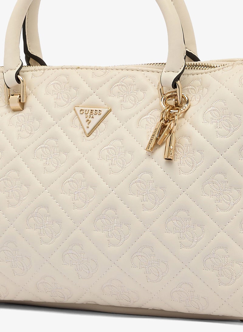 GUESS Adelasia multi-compartment satchel - Image 4