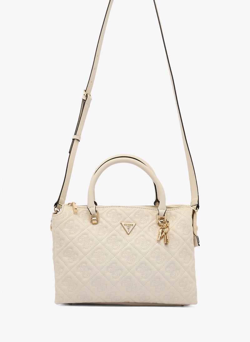 GUESS Adelasia multi-compartment satchel - Image 1