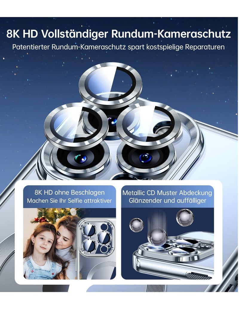 ELTRAZONE iPhone 15 Pro Black Titanium Cover – Military Grade Drop Protection, Camera Lens Guard, TOP N56 Magnets, MagSafe Ready - Image 3