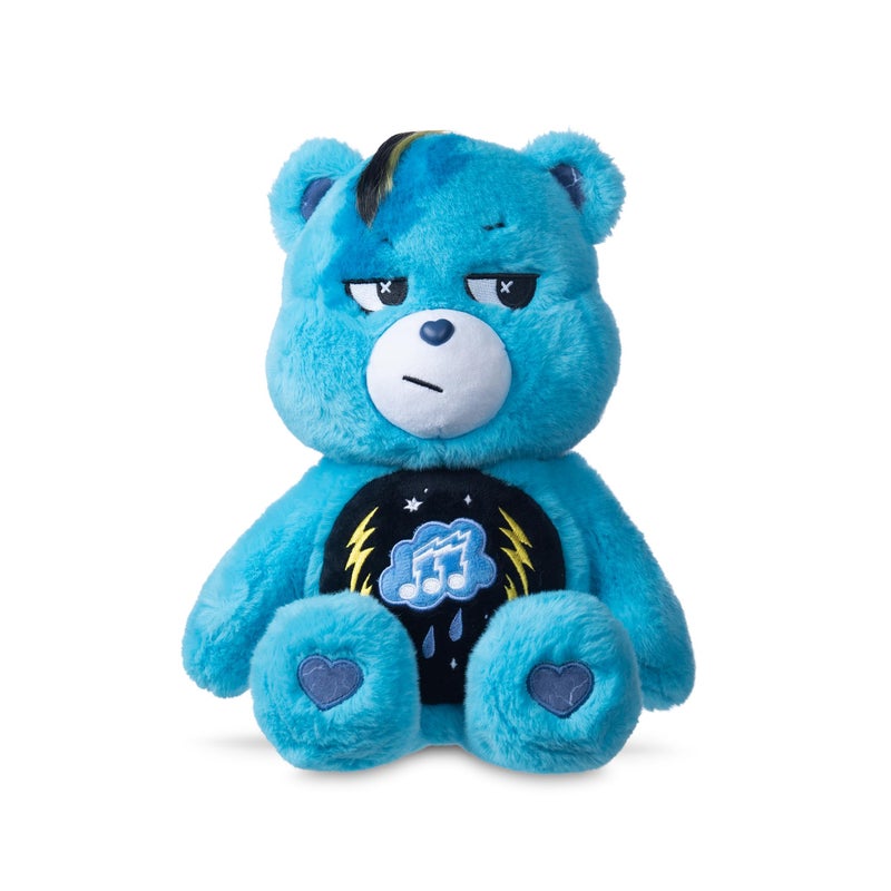 Care Bears دب غاضب متوسط الحجم بموضوع الروك 14 إنش من كير بيرز - Image 3