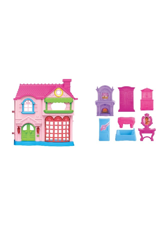 Power Joy Playhome Happy Family's Dollhouse- Assorted 1pc - Image 3