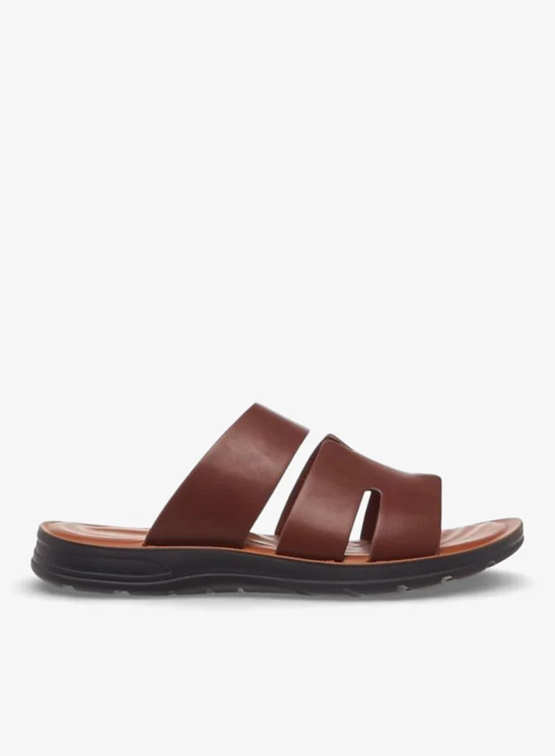LBL by Shoexpress TAN Men Slip-On Arabic Sandals for Men | Best Price UAE