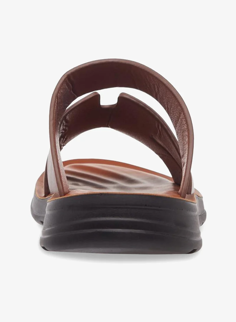 LBL by Shoexpress TAN Men Slip-On Arabic Sandals for Men | Best Price UAE