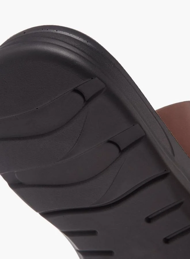 LBL By Shoexpress TAN Men Slip-On Arabic Sandals for Men | Best Price UAE