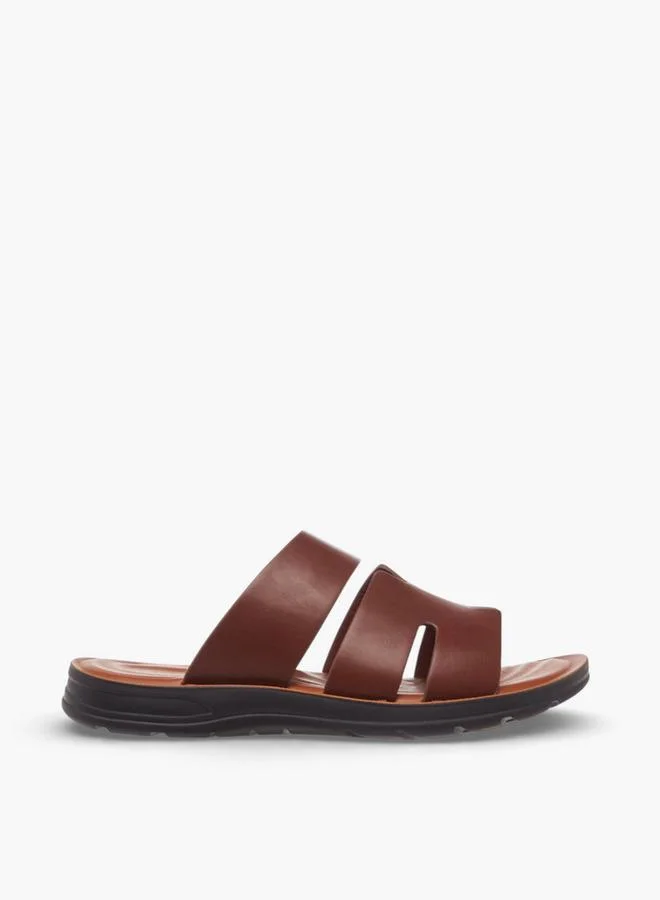 LBL By Shoexpress TAN Men Slip-On Arabic Sandals for Men | Best Price UAE