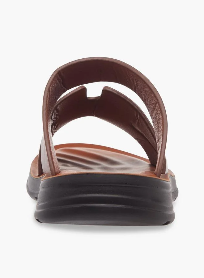 LBL By Shoexpress TAN Men Slip-On Arabic Sandals for Men | Best Price UAE