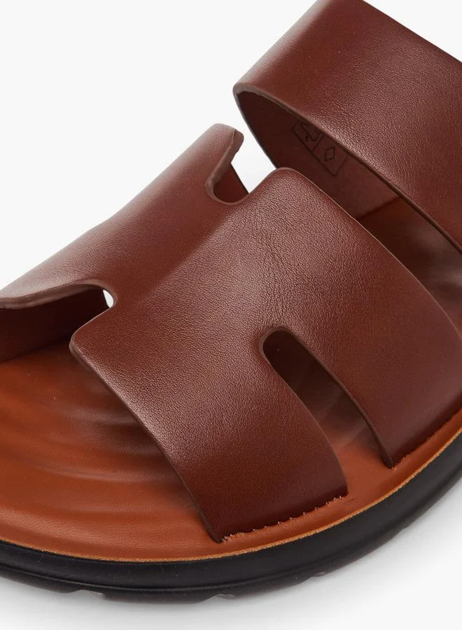 LBL By Shoexpress TAN Men Slip-On Arabic Sandals for Men | Best Price UAE