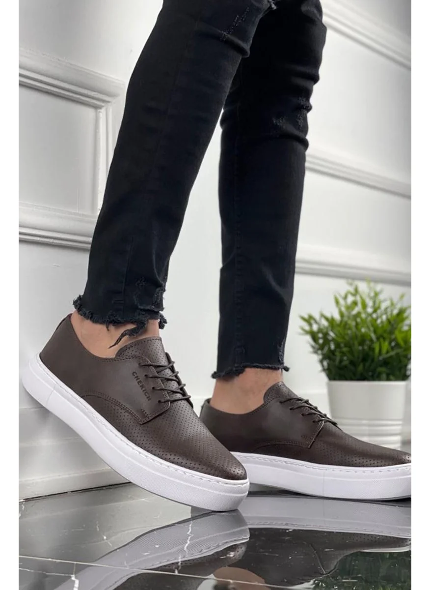 Chekich CH061 Cbt Rex Men's Shoes Brown