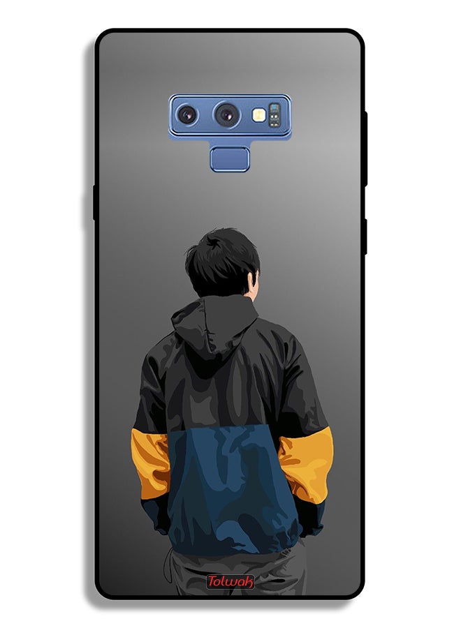Tolwak Samsung Galaxy Note 9 Protective Case Cover Boy Portrait Art - Image 2