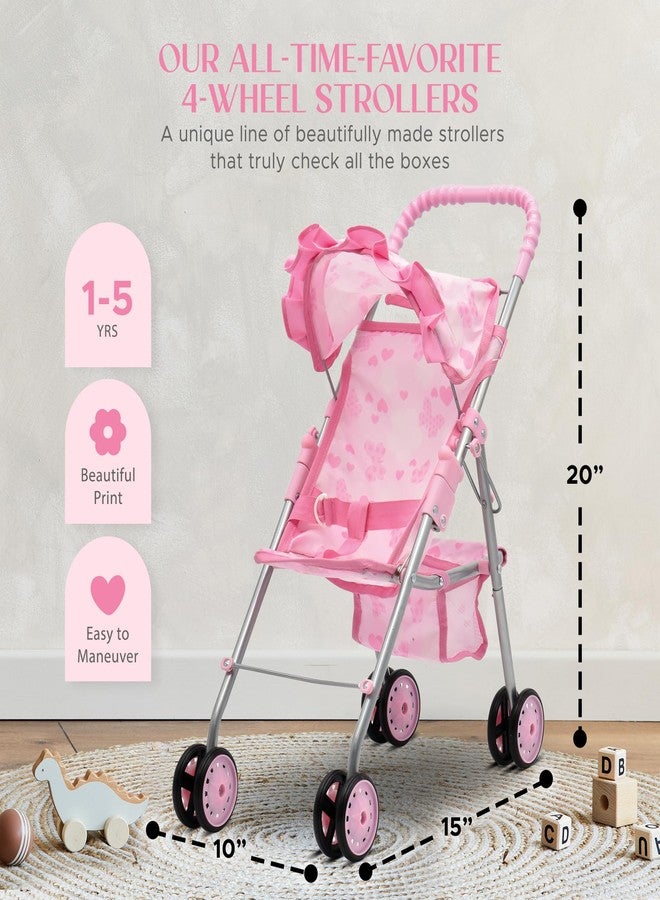 Dolls To Play Baby Doll Stroller Bed and Swing Nursery Playset, Baby Doll Accessories Furniture Set Convertible High Chair Diaper Bag Role Play Deluxe Baby Doll Set - Image 3
