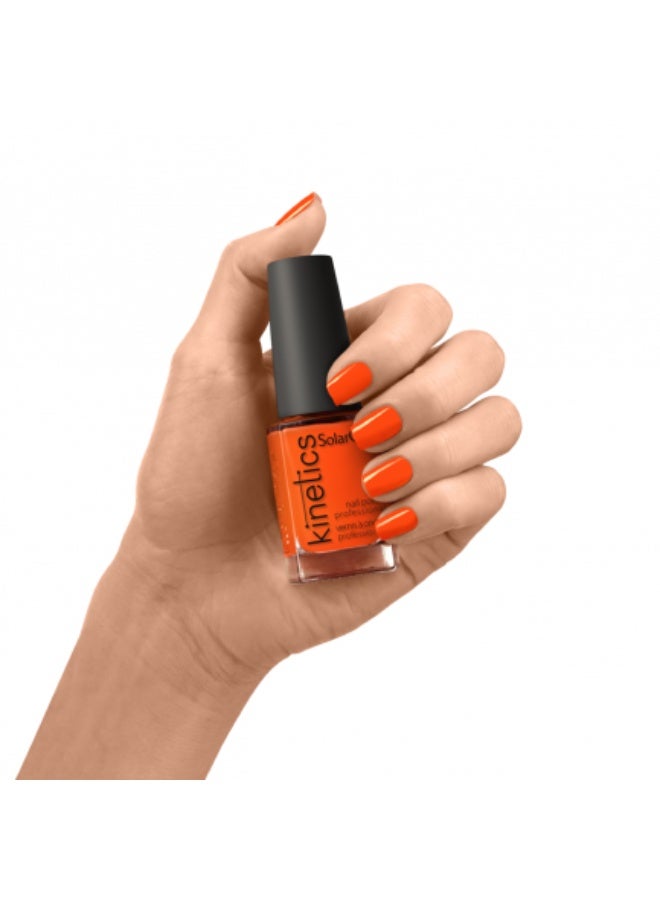 KINETICS SOLARGEL PROFESSIONAL NAIL POLISH 15 ML | #072 FLAMING FLAME - Image 2