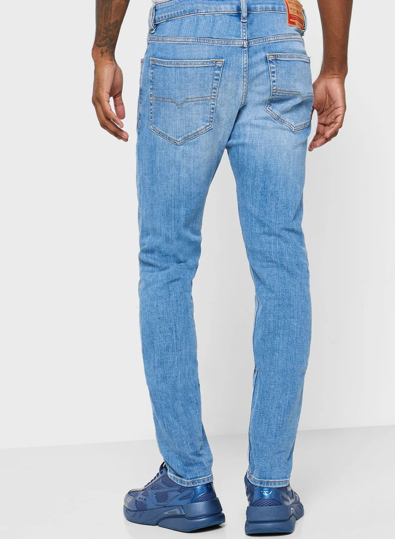 DIESEL Light Wash Slim Fit Jeans