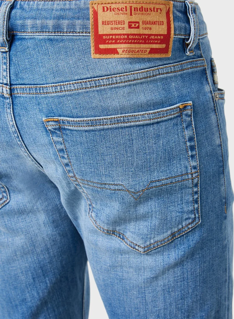 DIESEL Light Wash Slim Fit Jeans