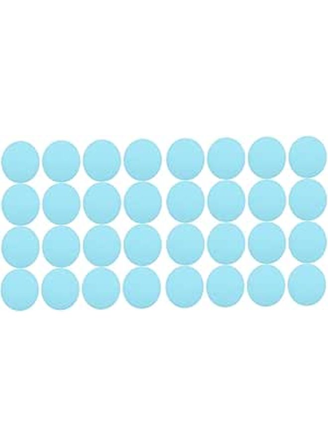 Non Adhesive Bathroom Safety Stickers 40 Sheets PEVA Material Bathtub Decals Easy Install - Image 1