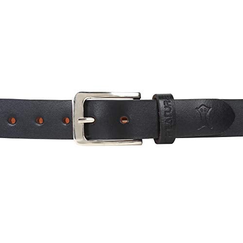 Creature Formal/Casual Black Color Genuine Leather Belts For Men (Length- 46 inches||35MM||BL-037) - Image 4
