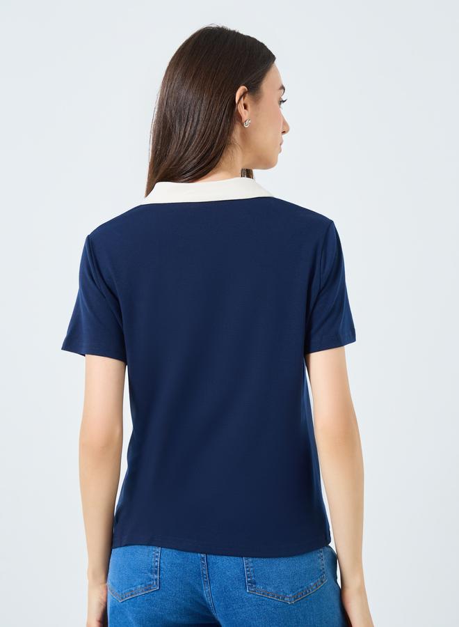 تايك تو تيشيرت بولو سادة - Image 4