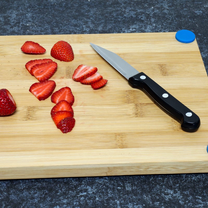 Chef Craft Select Paring Knives, 9.5 inch 2 piece knife set, Stainless Steel/Black - Image 3