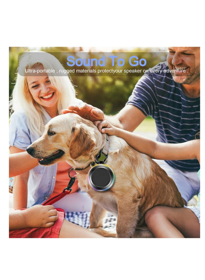 Captaintech Portable Bluetooth Speaker, Bluetooth Shower Speaker, IPX7 Waterproof Shower Speaker, 360 HD Surround Sound, with FM Radio and Built-in Microphone, Shower Radio for Party, Travel, Beach - Image 5