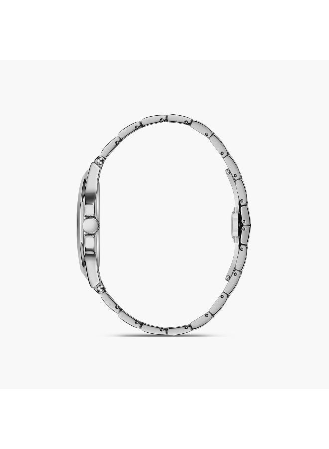 OMAX ساعة أومكس فضية أنالوج للرجال - Image 2