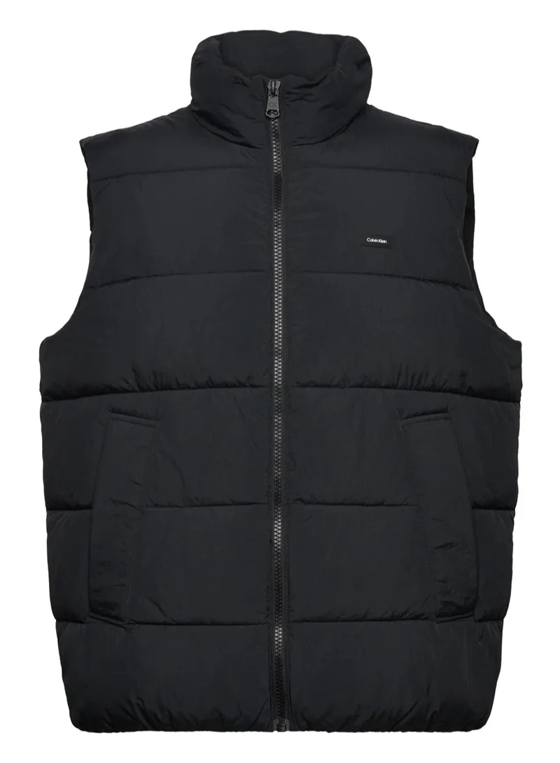 CALVIN KLEIN Essential Crinkle Nylon Quilt Vest