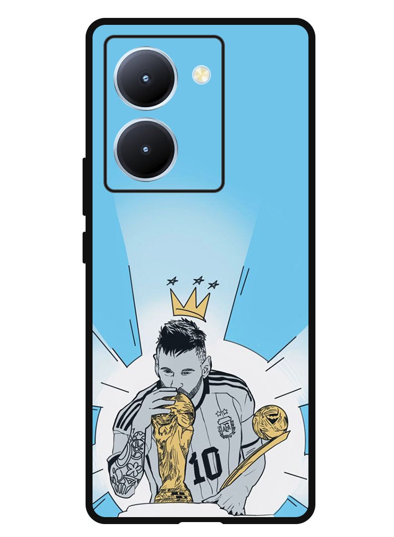 Theodor Protective Case Anti Scratch Shock Proof Bumper Cover For ViVo Y78 China Messi Kiss WC - Image 1