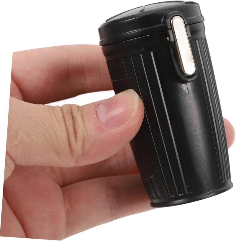 Hemobllo Portable Ashtray Keyring Trash Lid Mini Waste Bin Sealed Smoke Removing Ashtray - Image 4
