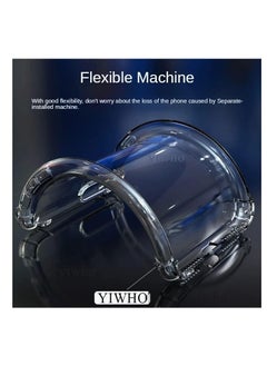 Generic Case Compatible with Vivo V30 Lite, Cover Silicone Transparent TPU Gorilla Anti-shock Protector Camera Shockproof Corners - Clear  - Image 2
