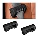 MUQIDA 2PCS Car Seat Belt Buckle Covers AntiScratch Silicone Auto Seatbelt Buckle Protector Universal Safety Belt Clip Cover Secure Buckle Guard Fits Most Vehicles Car Accessories Black - Image 2