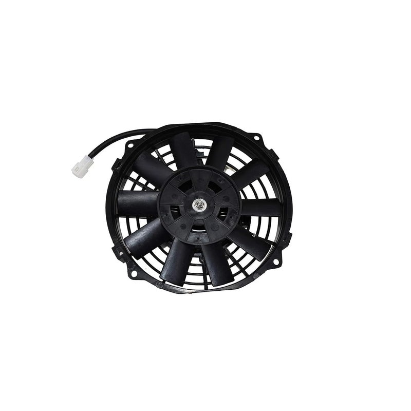 A-Team Performance Universal 8-Inch Radiator Cooling Fan Type 120021-12 V, Black - Reversible Blades & 1700 CFM Cooling Fan - Battery-Operated Portable Units for Garage & Bedroom - Image 4