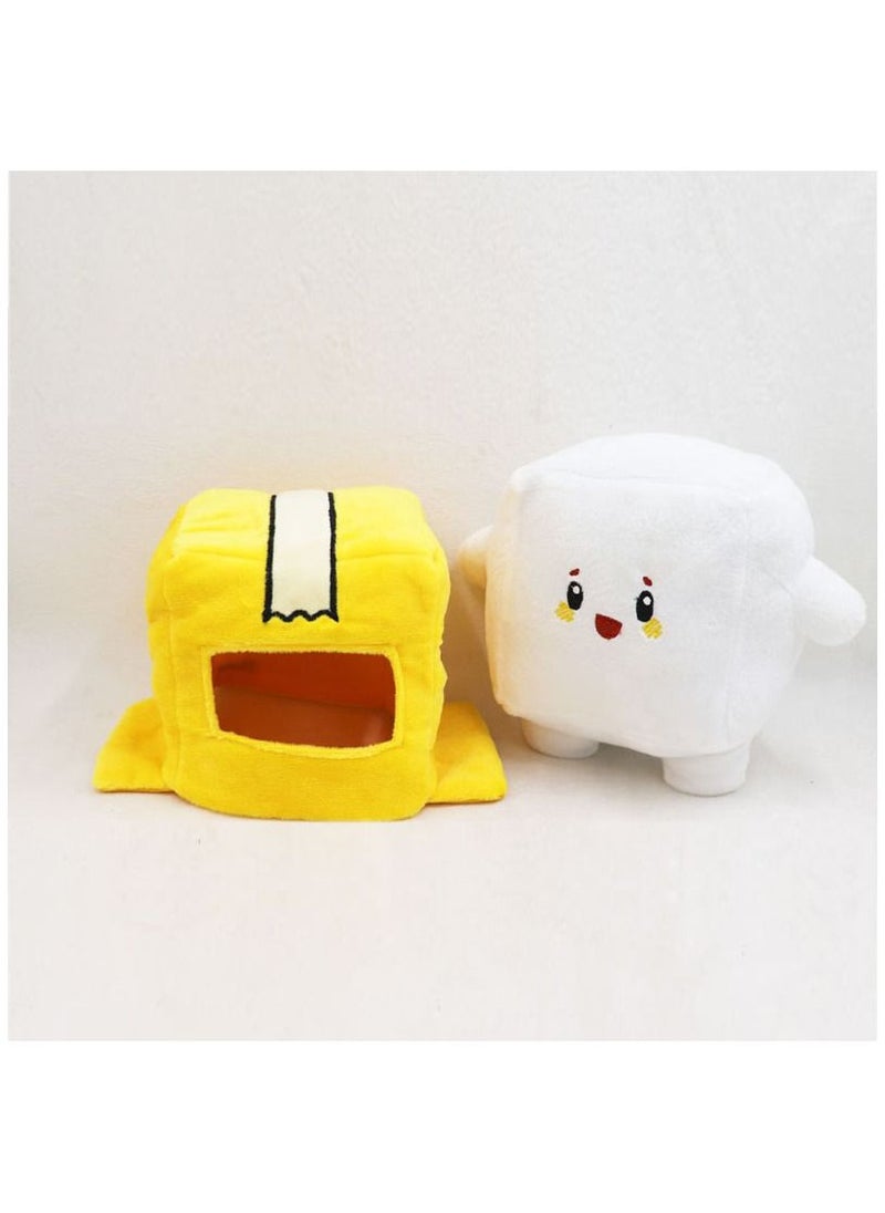 2pc Lankybox Rocky Plush Toys Cartoon Anime Boxy Foxy Stuffed Plush Doll  - Image 3