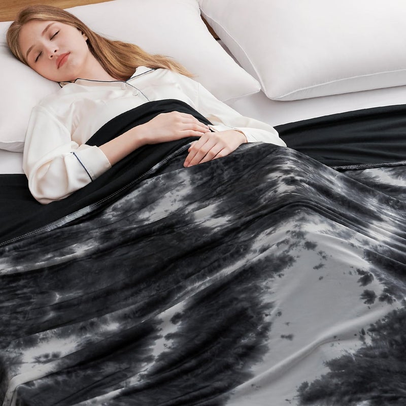 Topcee Cooling Blanket 90x90Queen Size for Hot Sleepers and Night Sweats100 OekoTex CertifiedArcChill QMax 05 Cool FiberUltra Cold BreathableComfortable HypoAllergenic AllSeason