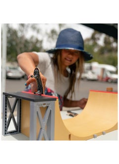 Tech Deck Ultimate 20 Inch Half Pipe Ramp Playset And Exclusive Primitive Pro Fingerboard Kids Toys For Boys And Girls Ages 6 And Up  - Image 3