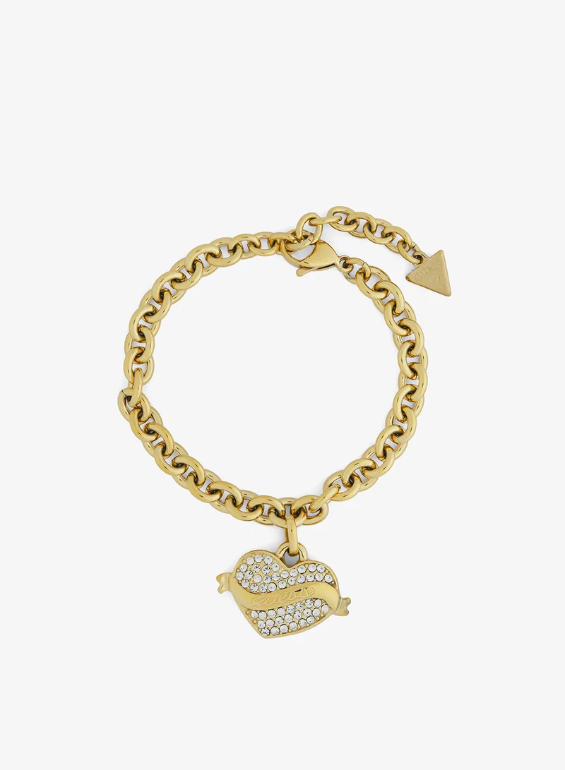 GUESS Vintage Guess Logo Bracelet