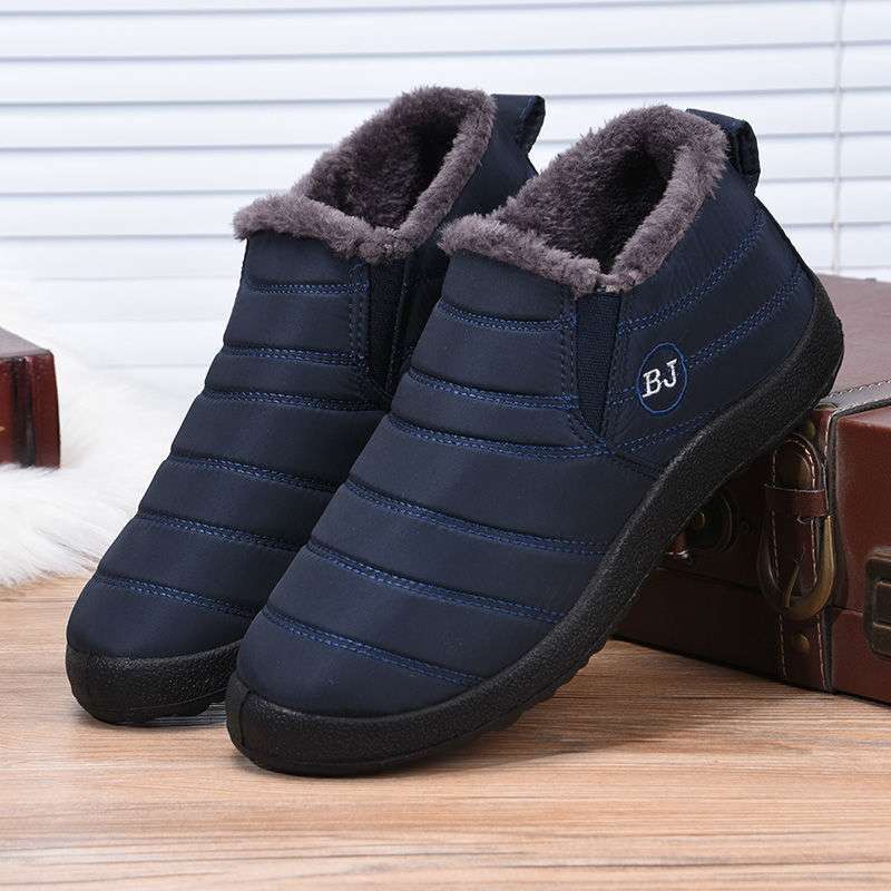 Middle-Aged And Elderly People'S Velvet Warm Slippers, Dad'S Cotton Shoes, Winter New Cotton Boots For The Elderly, Plus Cotton For Mothers, Dropshipping - Image 5
