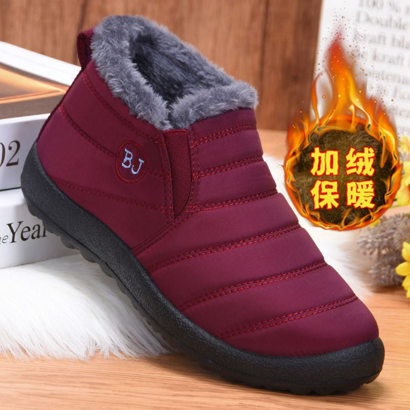 Middle-Aged And Elderly People'S Velvet Warm Slippers, Dad'S Cotton Shoes, Winter New Cotton Boots For The Elderly, Plus Cotton For Mothers, Dropshipping - Image 4