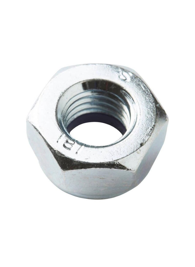 ACE Diall Zinc-Plated Carbon Steel Lock Nut Pack M6 20Pcs 