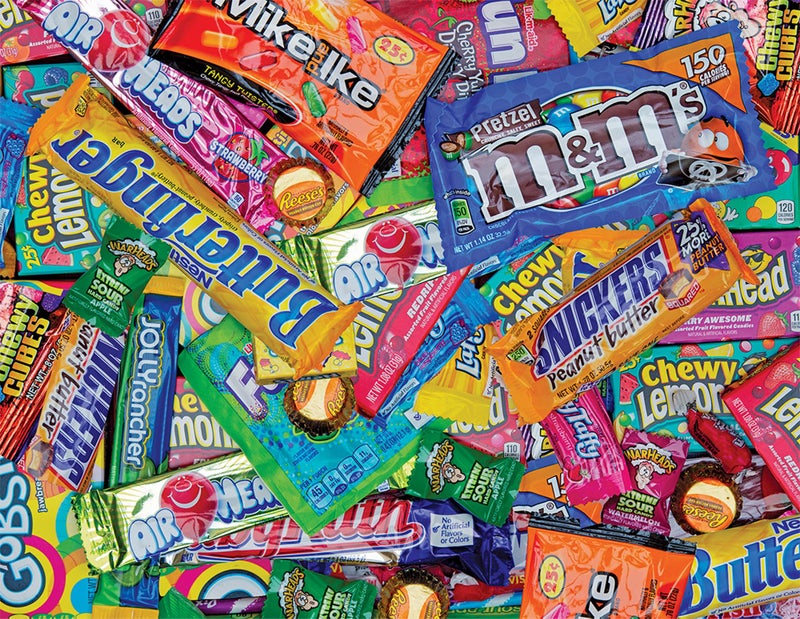 بازل سبرينغبوك 500 قطعة حلوى متعددة