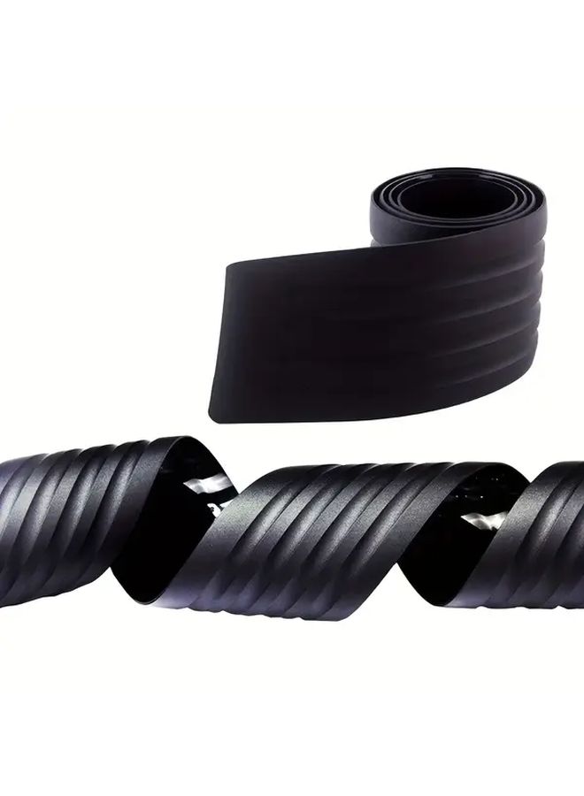 1pc Universal Fit PVC Trunk Protection Bar Anti Collision Rear Bumper Guard - Image 4