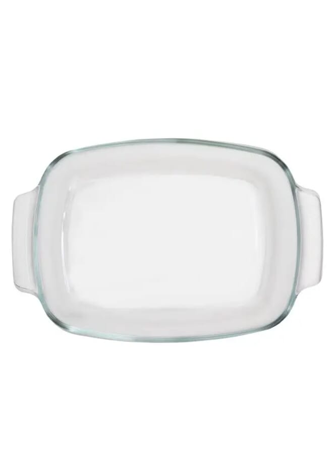 Alsaif Gallery Al Saif Gallery Rectangular Glass Oven Tray 2.9 L - Image 1