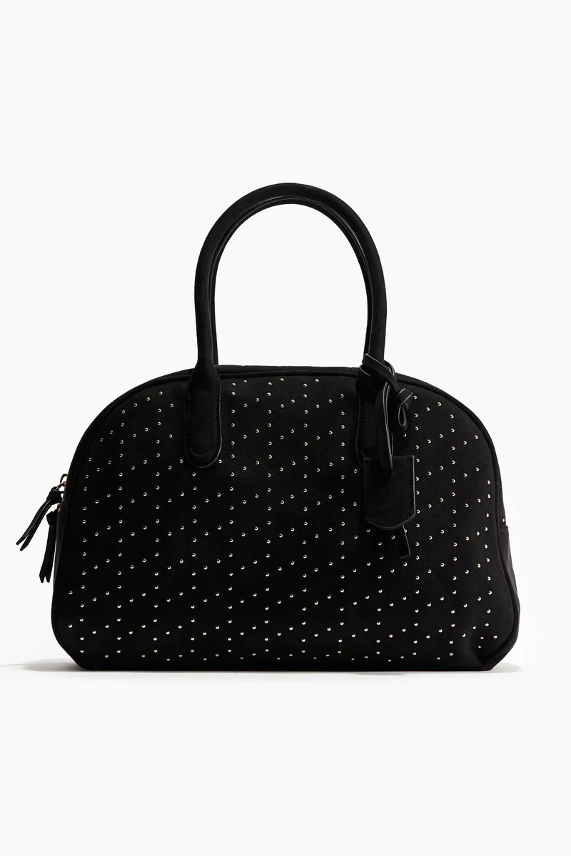 H&M Studded bowling bag