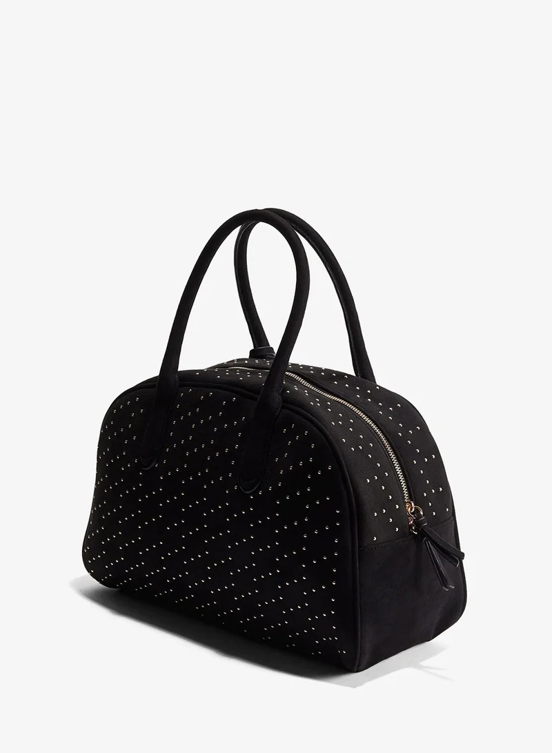 H&M Studded bowling bag