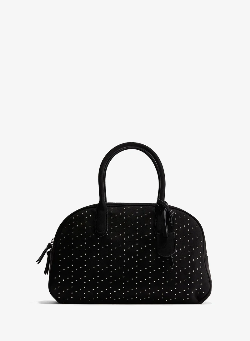 H&M Studded bowling bag