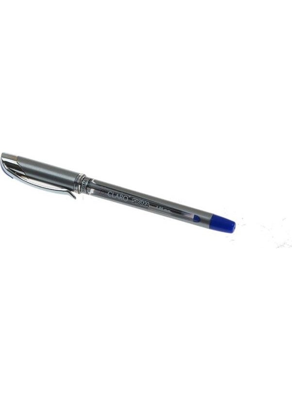 Claro - Sigma Ballpoint Pen Blue Box of 10 - Image 1